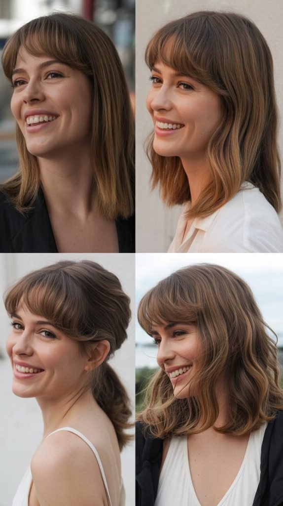 Budget-Friendly Tips For Maintaining Medium Hair With Wispy Bangs
