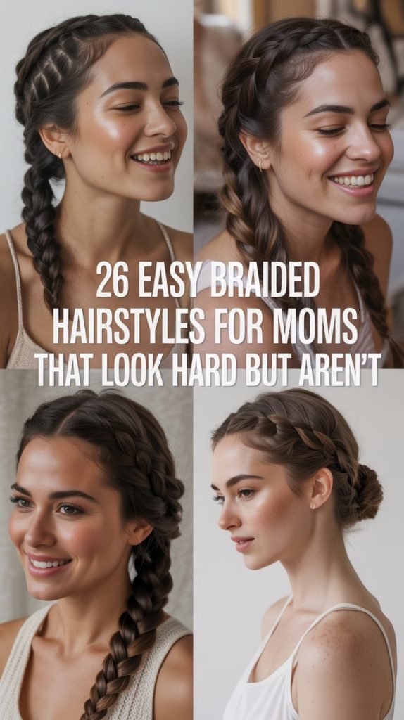 26 Easy Braided Hairstyles for Moms That Look Hard but Aren't
