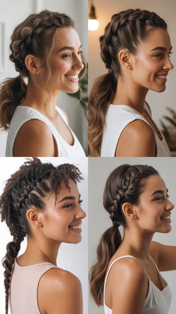 The Braided Ponytail Wrap