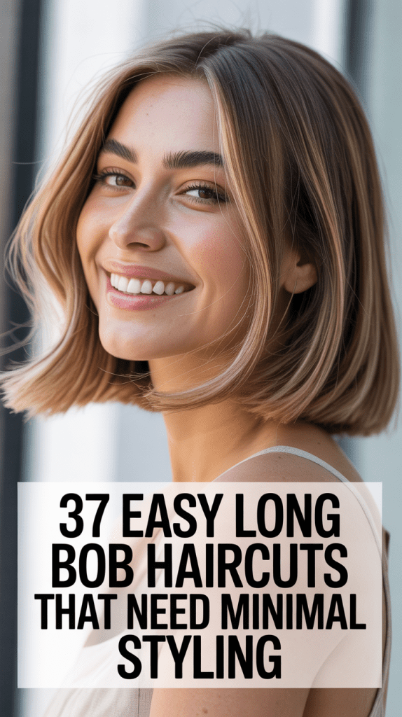 Easy Long Bob Haircuts That Need Minimal Styling