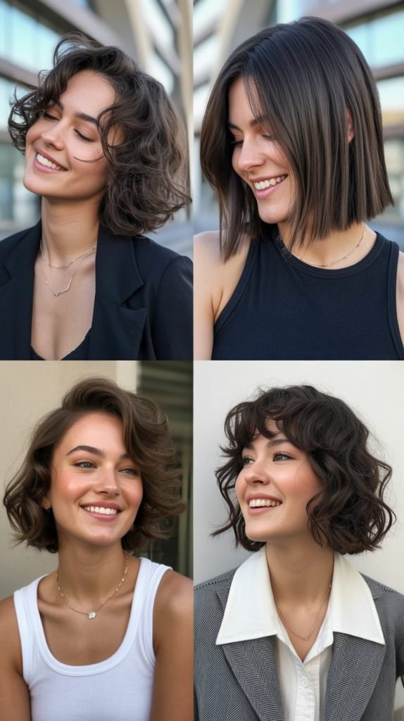 Choppy Layered Midi Cut