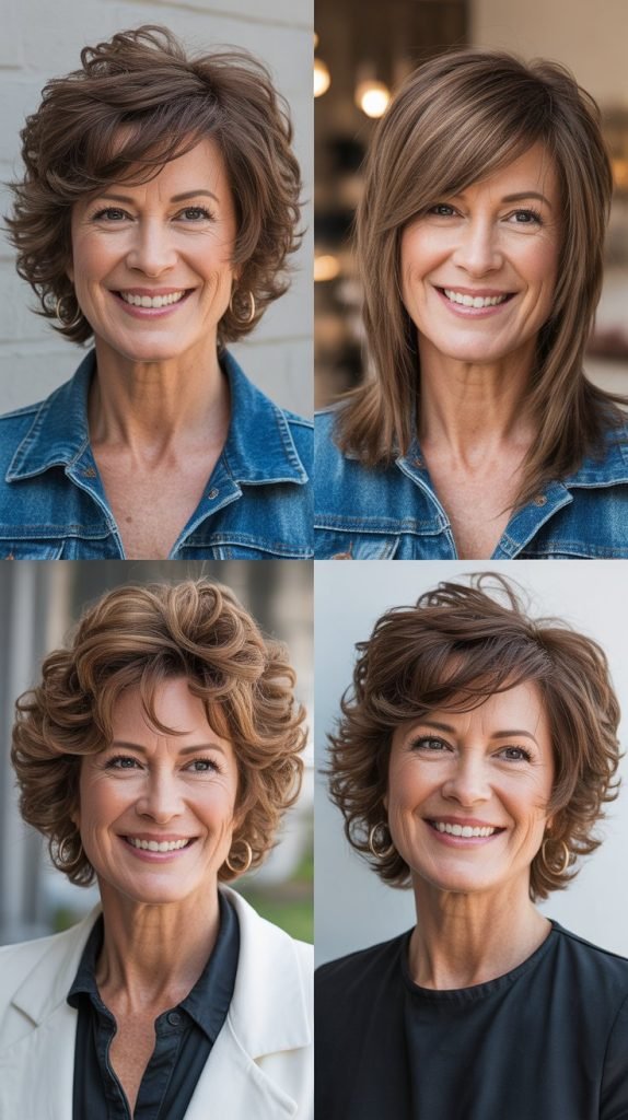 9. Modern Mullet with Textured Layers