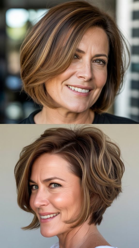 Asymmetrical Layered Cut