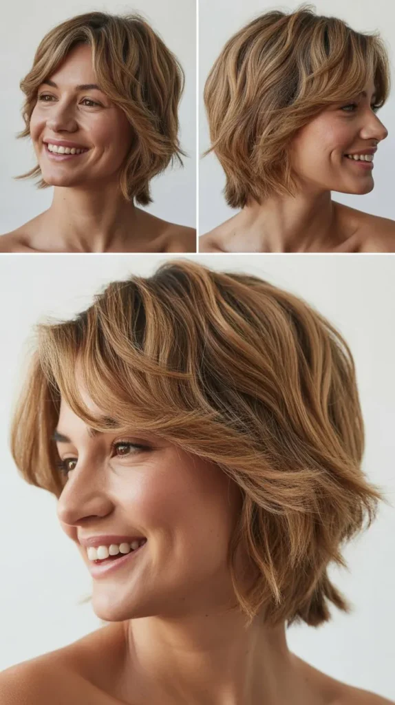 Chin-Length Cut with Piecey Texture