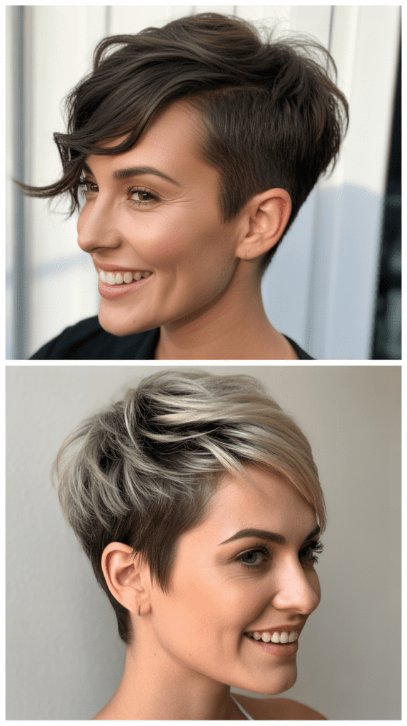 Edgy Asymmetrical Pixie