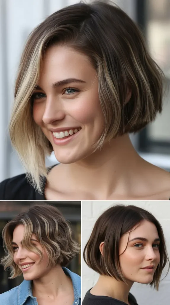 Edgy Chin-Length Cut with Contrast