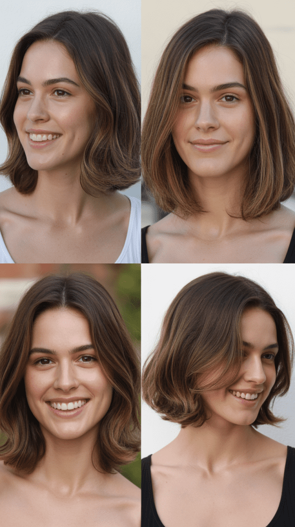 Layered Lob (Long Bob)