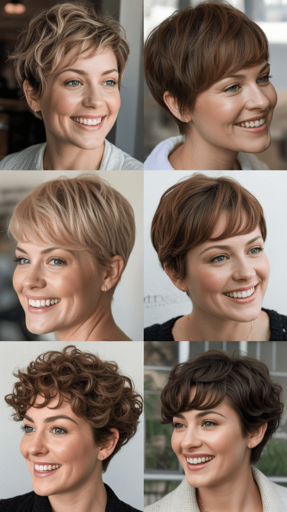 Textured Pixie Cut