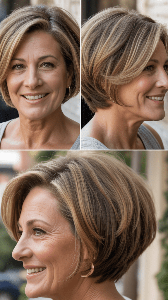 Inverted Bob with Graduation