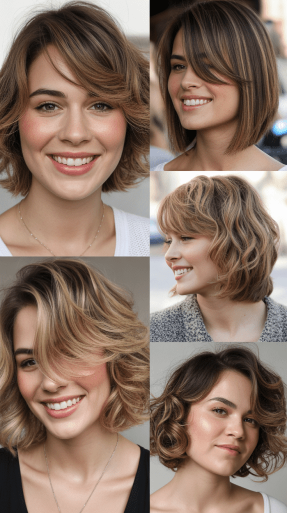 Layered Bob with Face-Framing Pieces