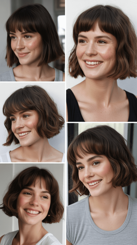 Short Bob with Bangs