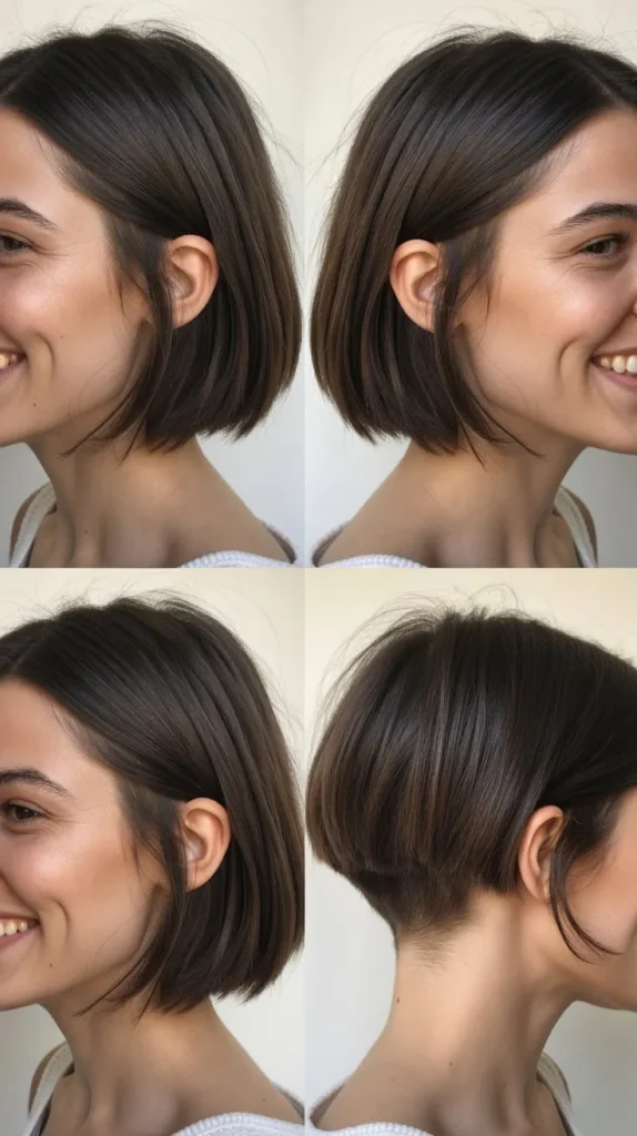 Chin-Length Cut with Babylights