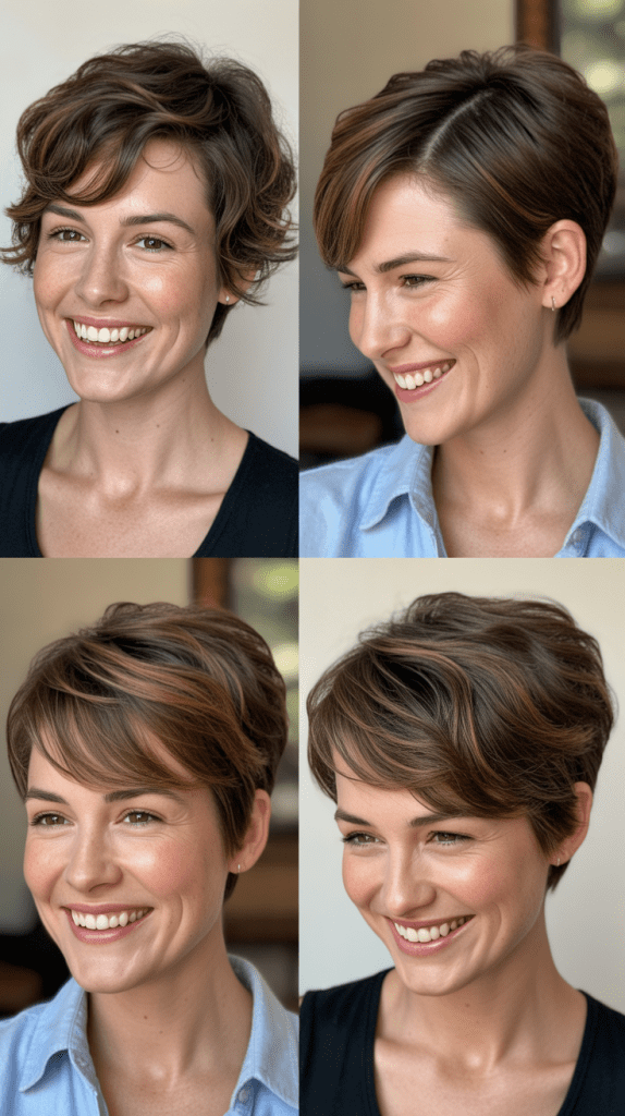 Layered Pixie Cut
