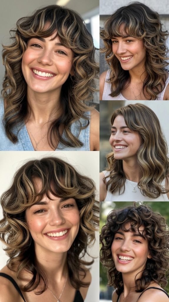 Choppy Layers with Side-Swept Bangs
