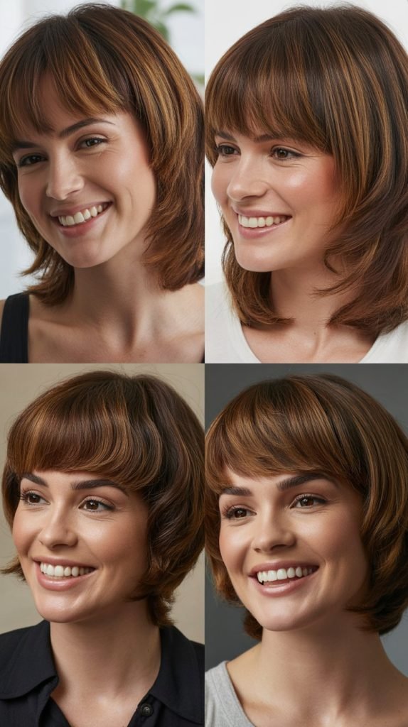 Rounded Bangs With Convex Layers