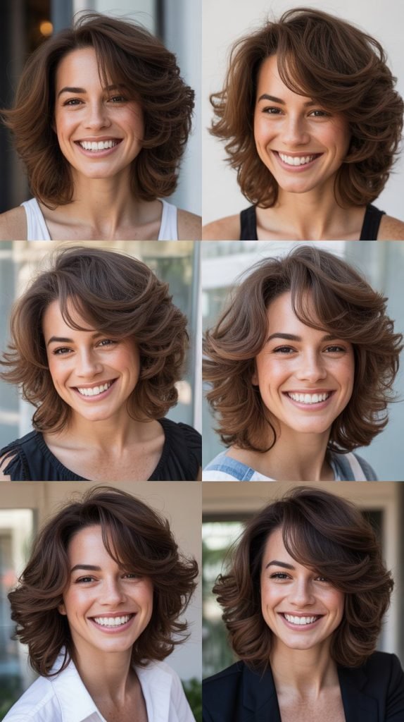 Voluminous Layered Cut with Root Lift