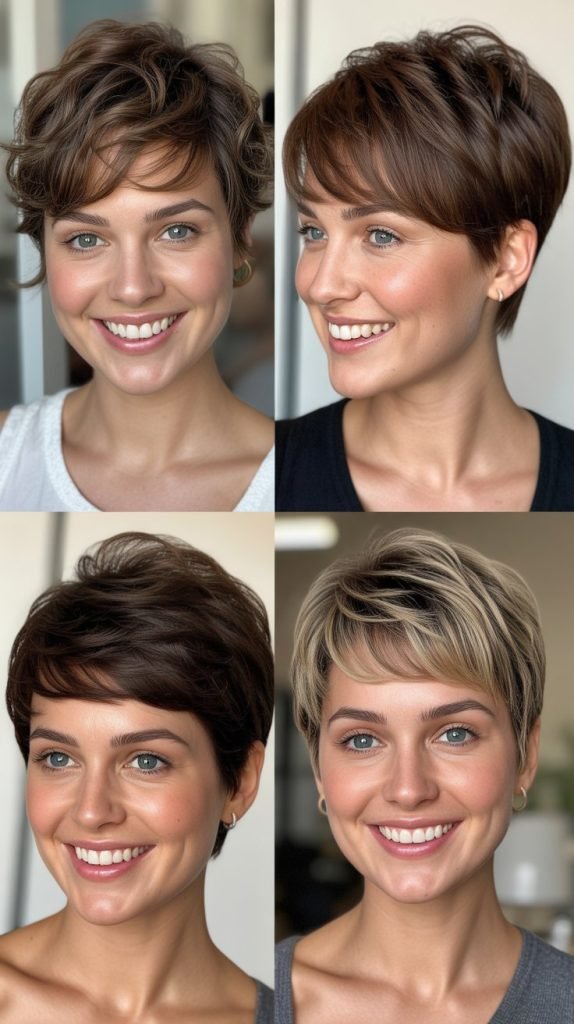 Textured Pixie Cut