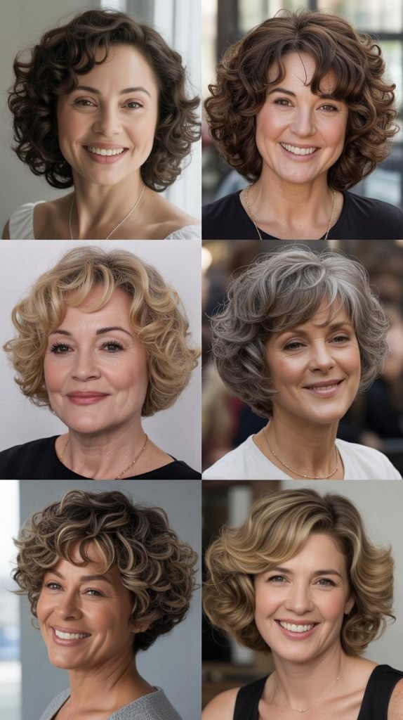 Curly Bob (Bob Cut for Naturally Curly Hair)