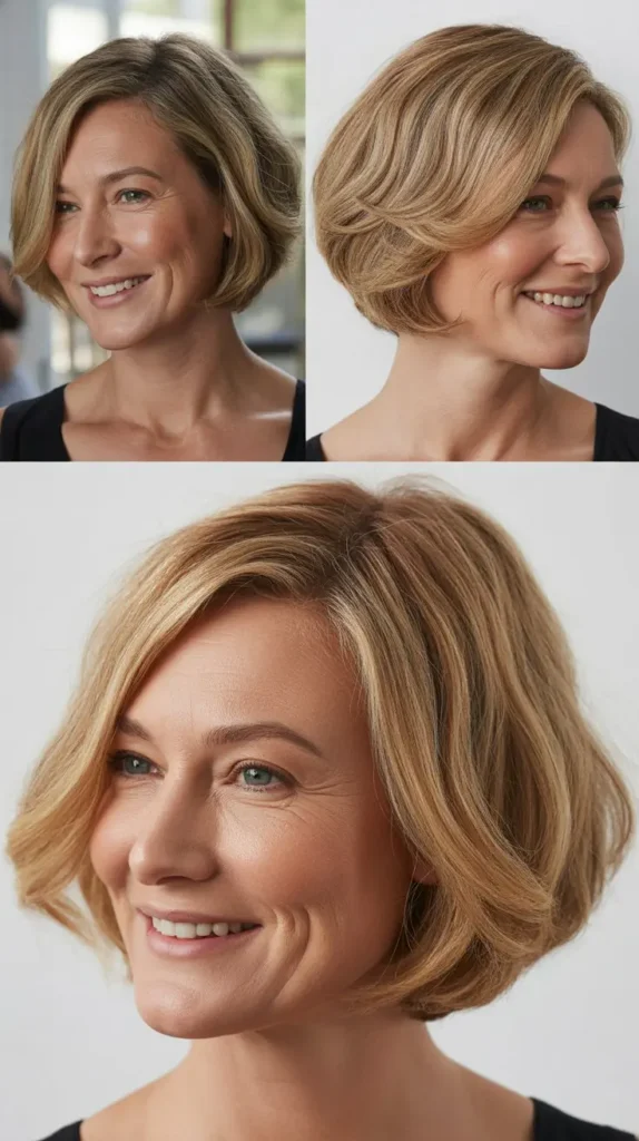 Soft Undercut Bob