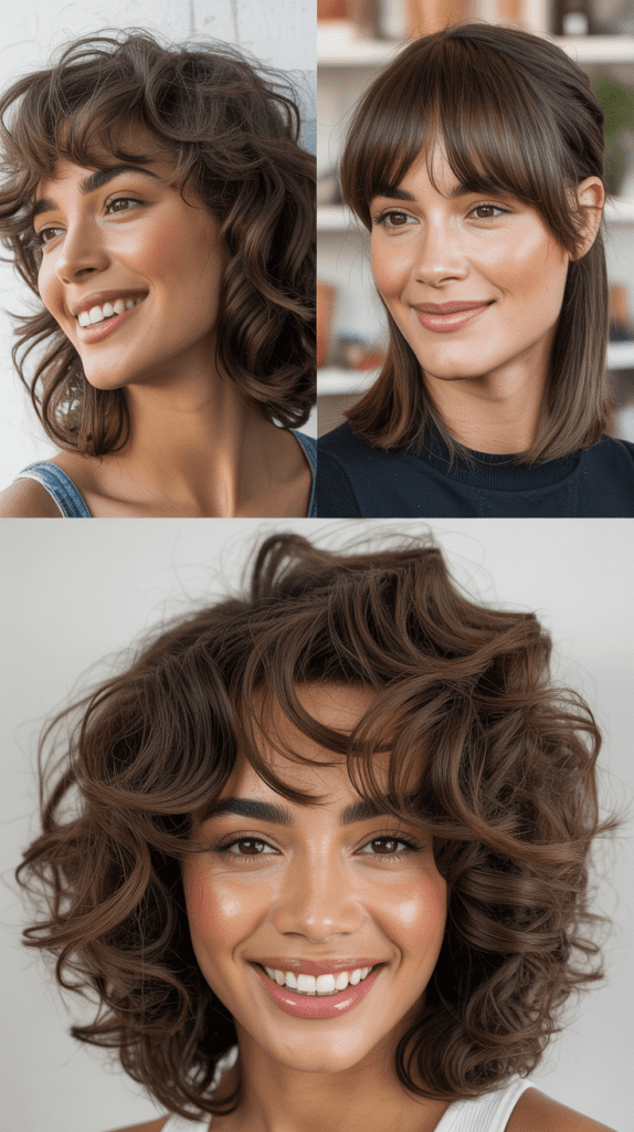 Piecey Bangs With Disconnected Layers