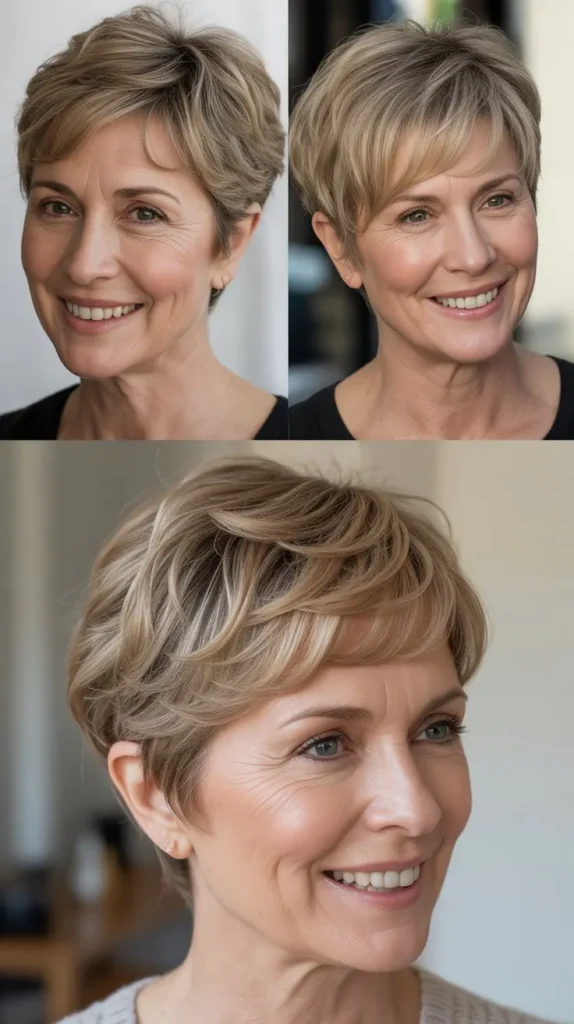  Soft Layered Pixie