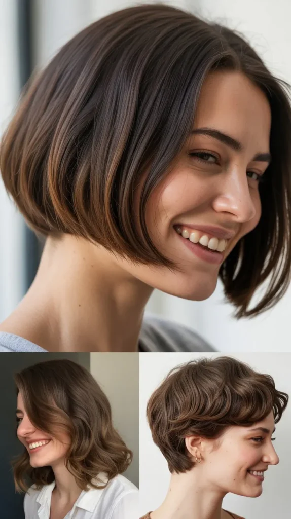 5. Angled Blunt Bob: The Subtle Graduation