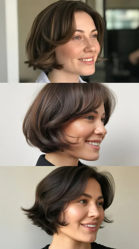 Razored Chin-Length Bob