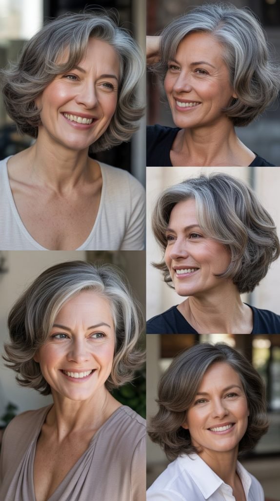 Layered Bob with Volume