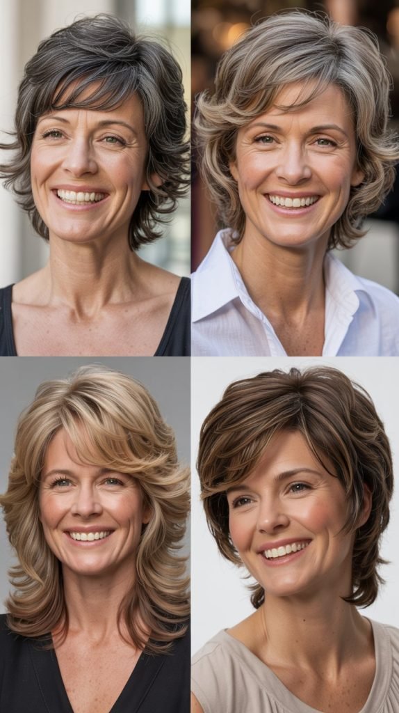 Feathered Layers Throughout