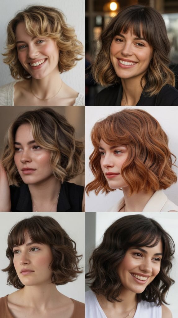 Inverted Bob With Arched Bangs