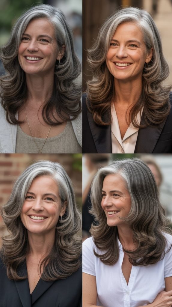 Feathered Layers with Highlights