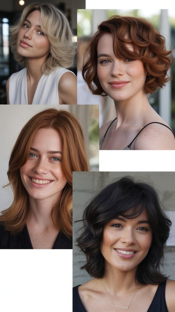  Tousled Crop with Piecey Texture