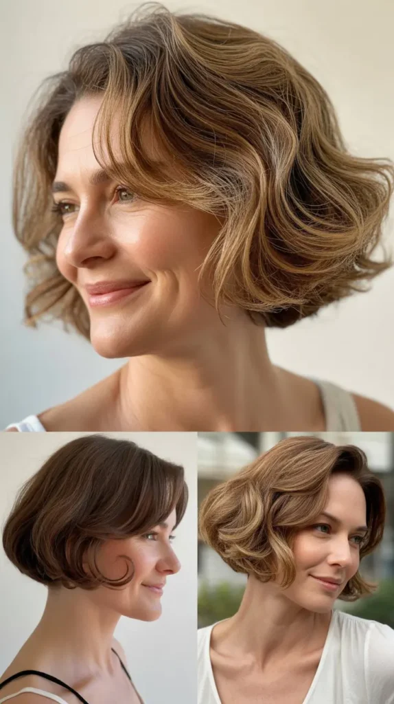 Romantic Waves Bob: Soft Femininity
