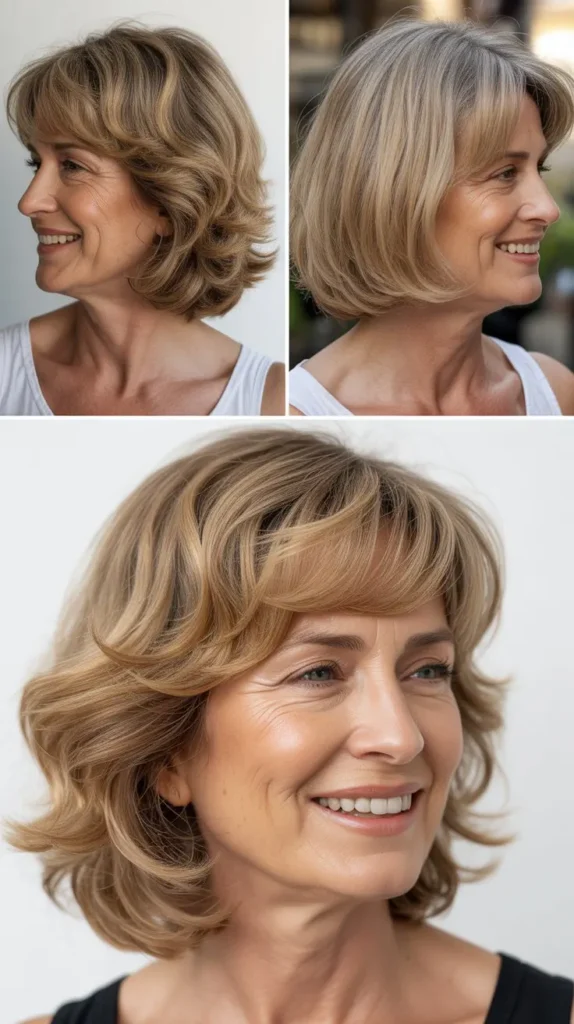 Textured Shoulder-Length Cut