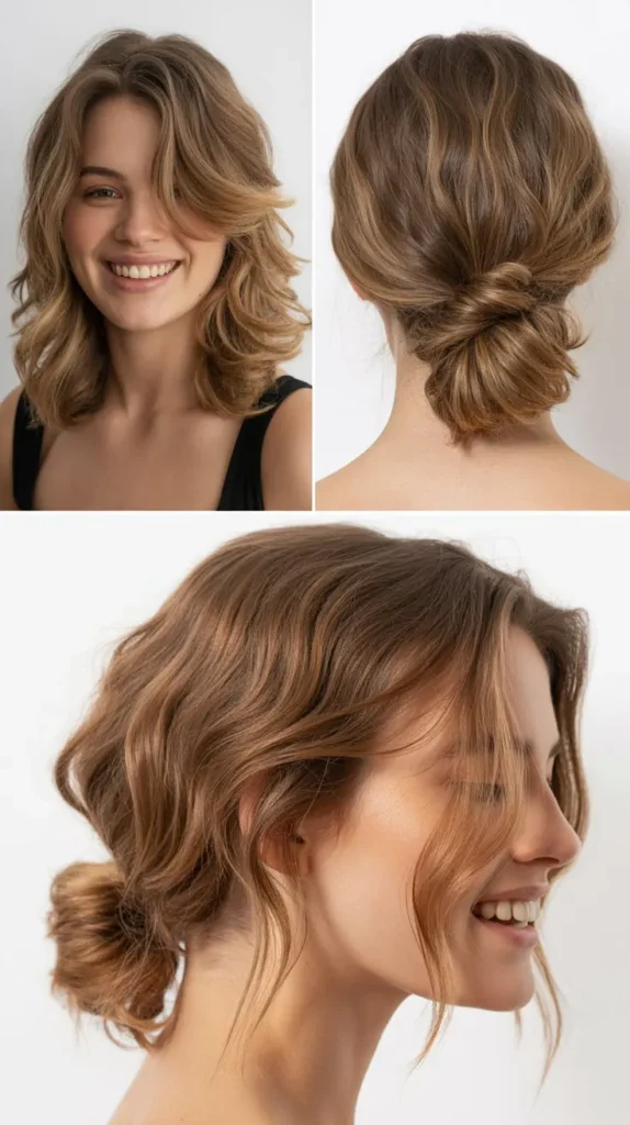  Face-Framing Layers with Textured Back