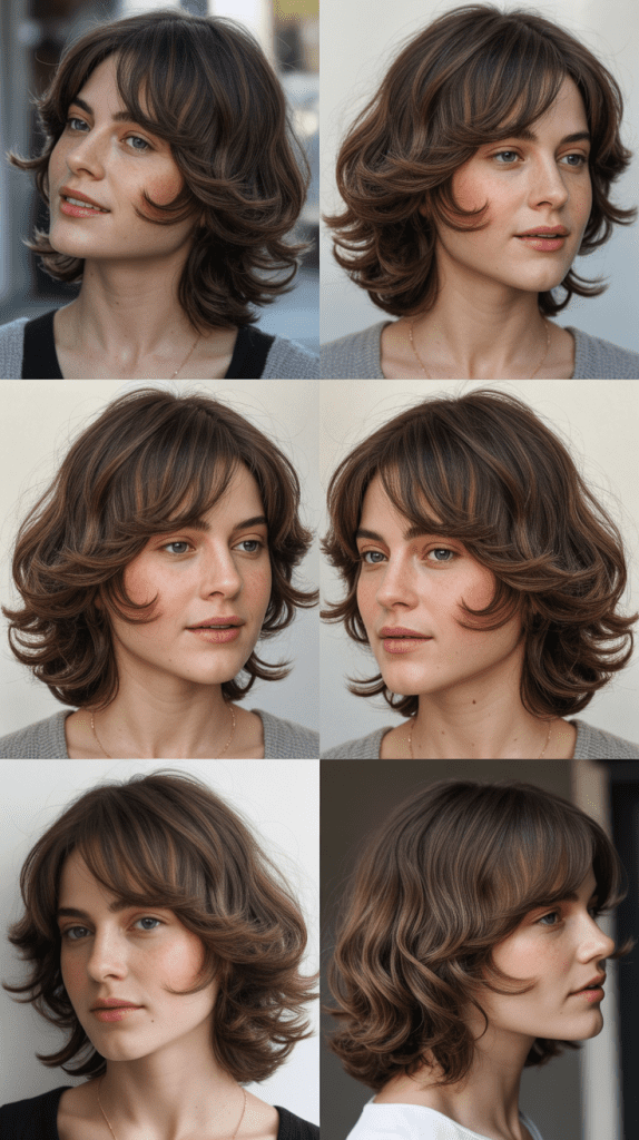 Soft Wave Shag With Curtain Fringe
