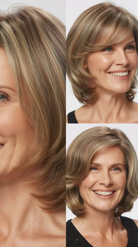 Layered Shoulder-Length Styles