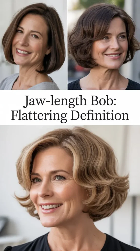 Jaw-Length Bob: Flattering Definition