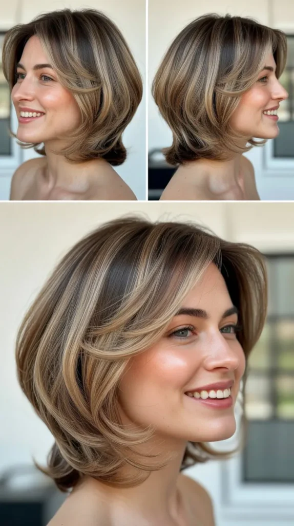Layered Chin-Length Cut with Movement