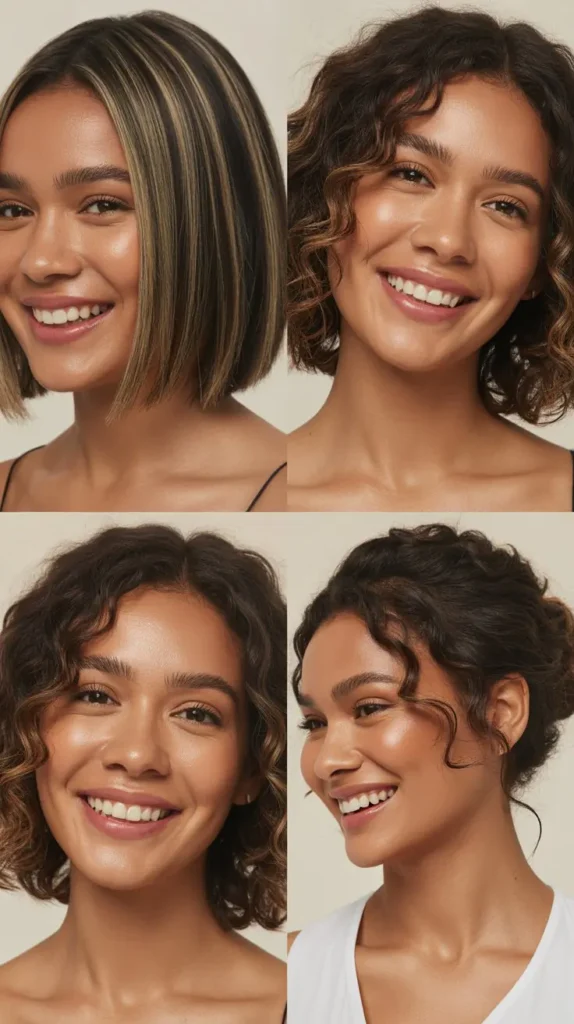 Chin-Length Bob with Babylight Fringe