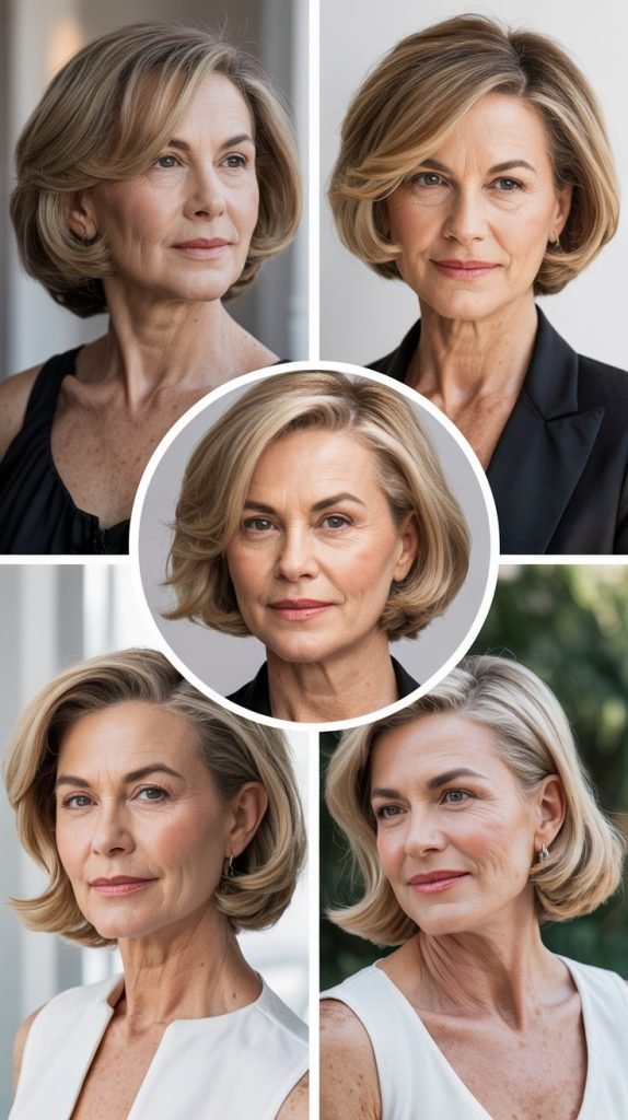  Tucked Bob for Polished Elegance