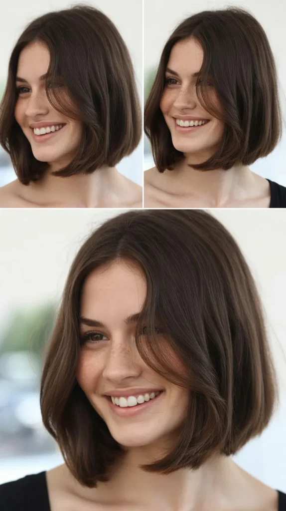 Blunt Bob with Internal Layers
