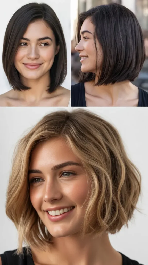  Stacked Bob at Chin Length
