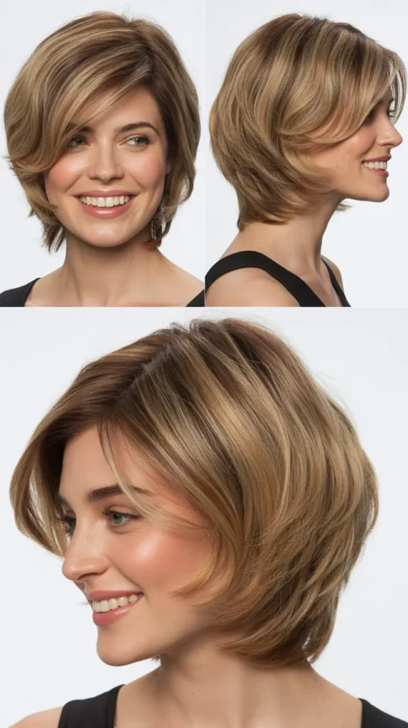 Angled Lob with Graduated Layers
