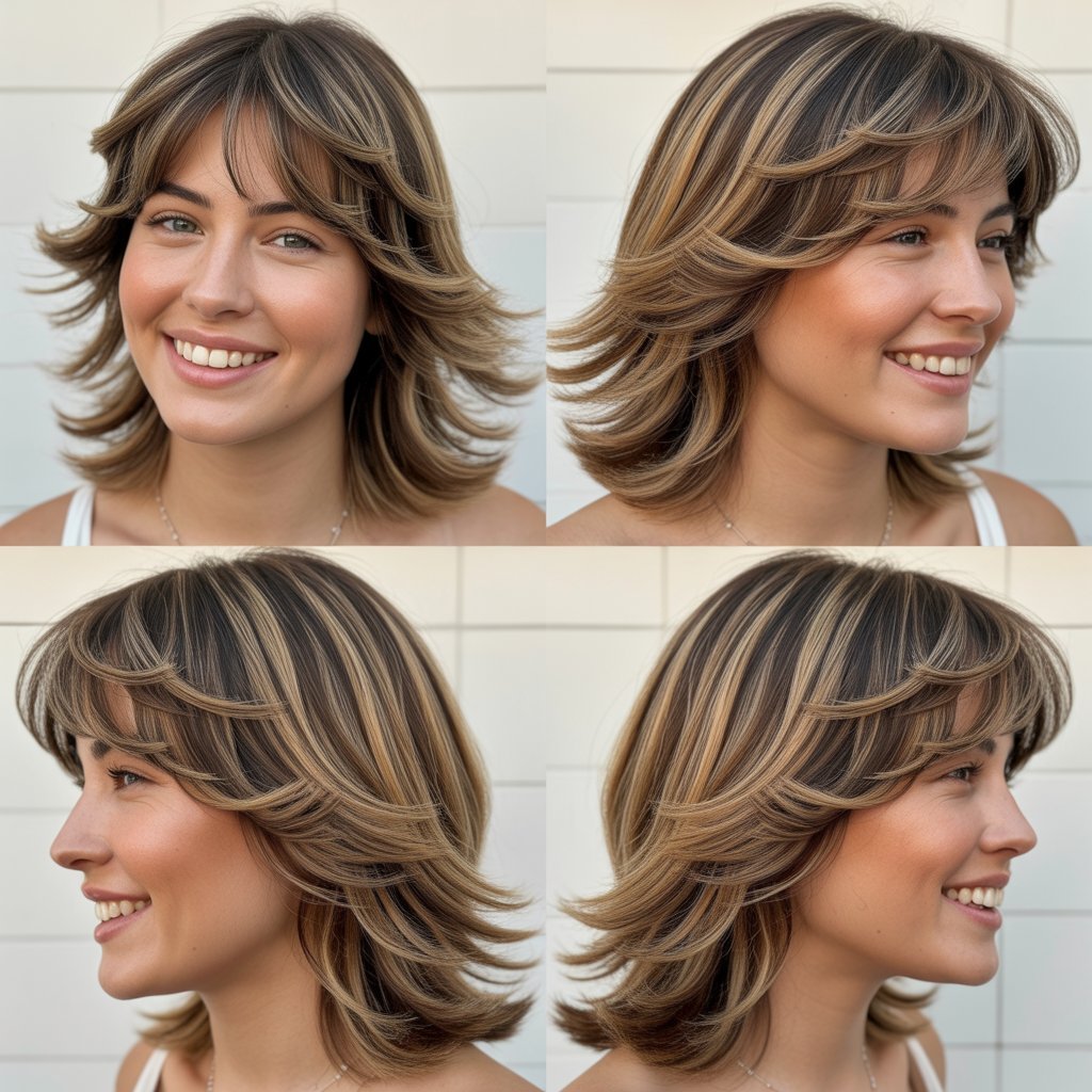 Wispy Micro Fringe with Long Layers