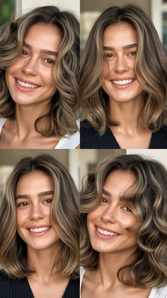 Chin-Length Cut with Root Volume