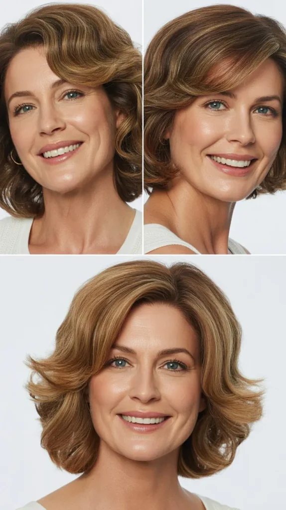 Voluminous Medium-Length Cut