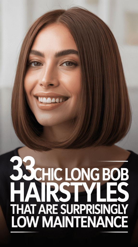 Chic Long Bob Hairstyles That Are Surprisingly Low Maintenance