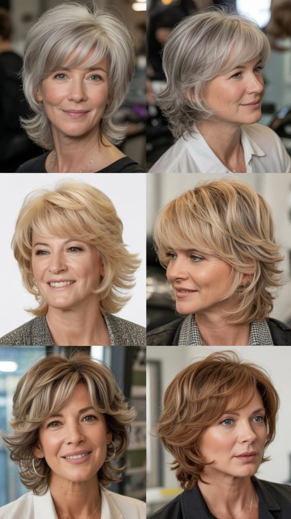 The Layered Cut with Wispy Ends