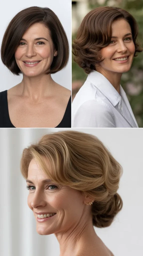 Bob with Side Part: Classic Elegance